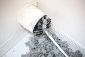 Dryer vent cleaning